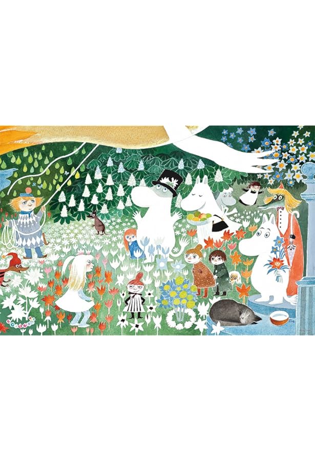 Adult Sustainable Jigsaw Puzzle Moomin: A Dangerous Journey: 1000